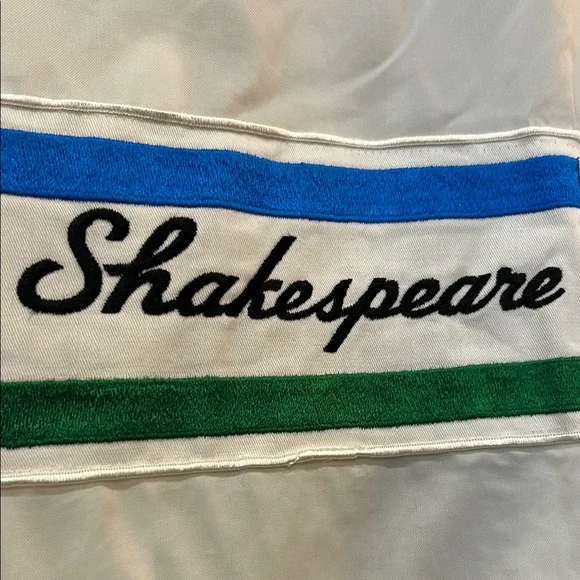 Vintage Weathercaster "Shakespeare" Embroidered Windbreaker